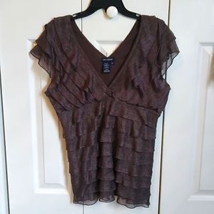 🎶3/$14 NWOT Women's dress top